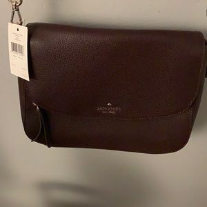 Kate spade purse NWT burgundy/maroon medium sized